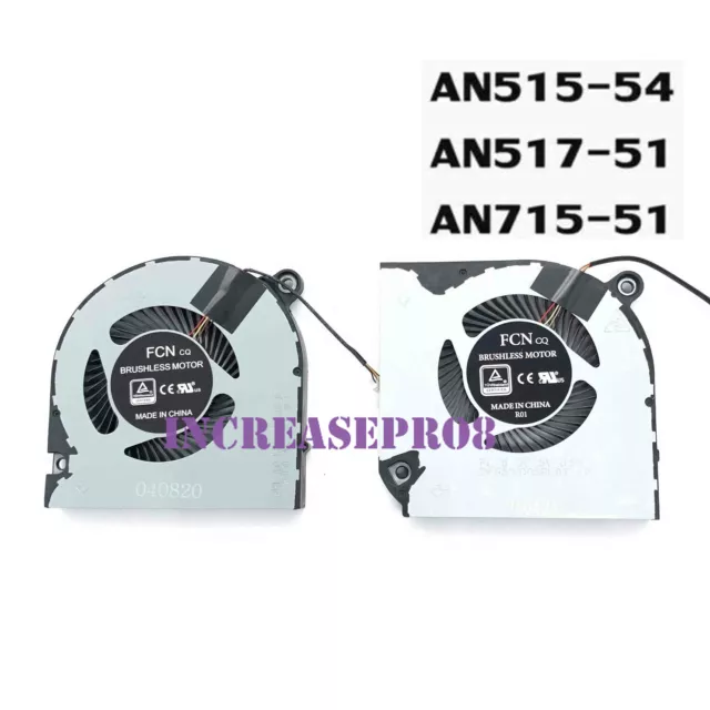 New For Acer Nitro 5 AN515-54 AN515-43 AN517-51 Nitro 7 AN715-51 CPU & GPU Fan