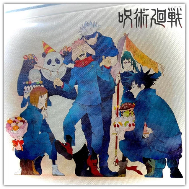 JUJUTSU KAISEN CANVAS Board Yuji Itatori Satoru Gojo Megumi Fushiguro ...