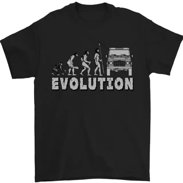 T-shirt da uomo 4X4 Evolution Off Roading divertente 100% cotone