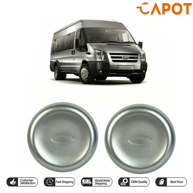 FOR FORD TRANSIT MK6 MK7 MK8 | 2X Front Rear Wheel Centre Caps Trims ...