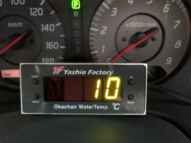 Yashio Factory Okachan Water Temp gauge  Nissan Skyline R33 R34 Silvia S14 S15 2