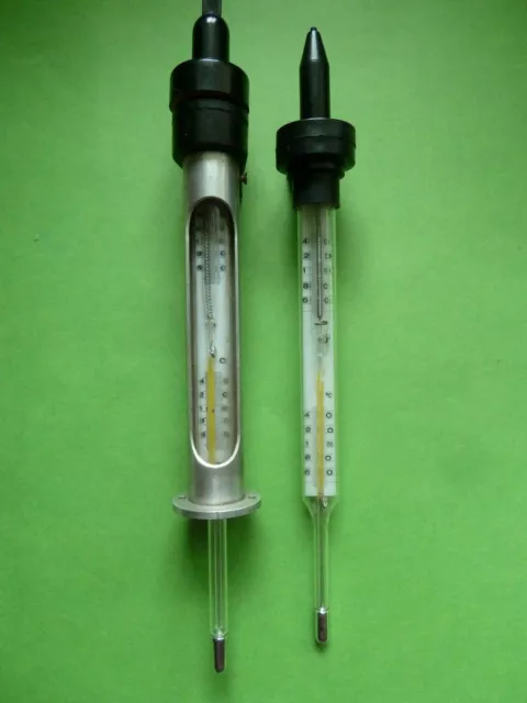 Heju Thermometer Heju S.F. 50ziger  Jahre (Dampfsterilisator) 2 Stück