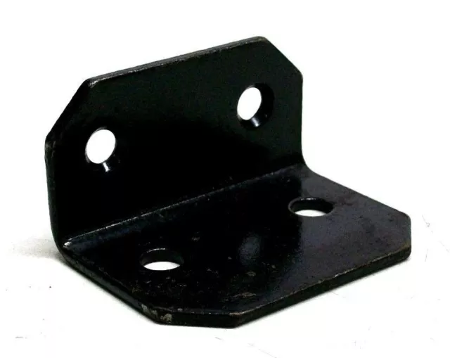 Lot Of 4 Nos Vintage Black Japanned Barn Door Closed Track Stop Dm