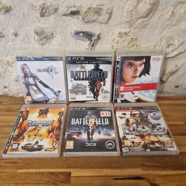 Lot De 9 Jeux PS3 En Loose - Sans Boîtes - Pour Console PlayStation 3