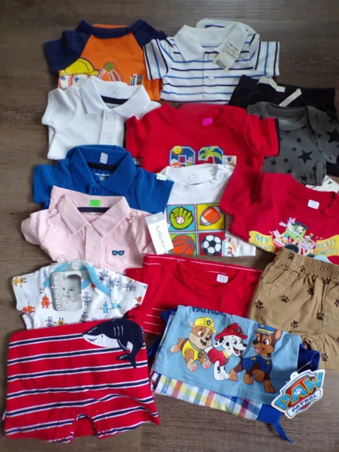 Infant Boys Size NEWBORN Ravishing Lot of Summer Mixed Clothes-New with Tags