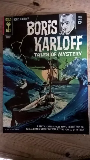 Boris Karloff Tales Of Mystery 6  Gold Key 1964