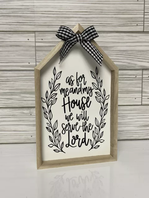 as for me and my house we will serve the lord