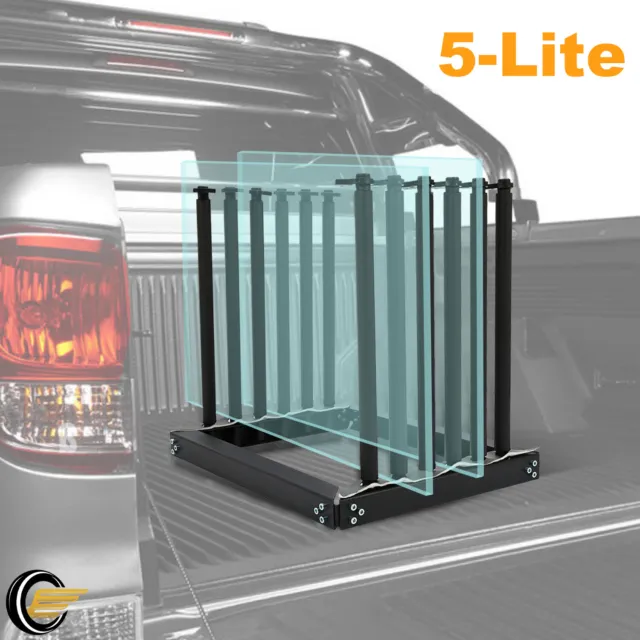 Windshield Rack 5 Lite, 5-Lite Auto Glass Cargo Rack W/ Protection Pad