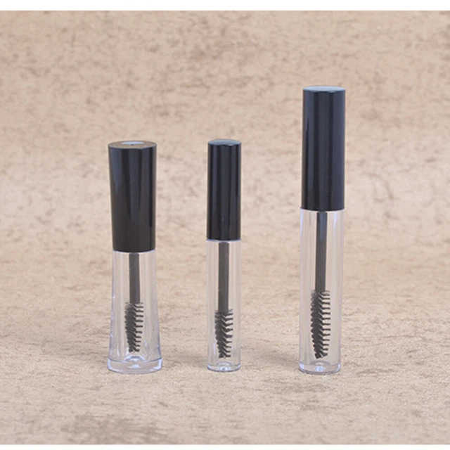 6 piezas Recipiente Para Brillo Labial Tubo De Rímel Vacío Recipiente De Plástico Pack
