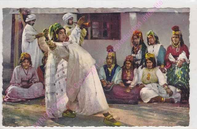 Cpsm Morocco Scenes Types Africa Du Nord Danse of / The Belly EDT Mars