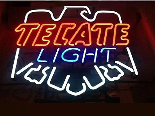 Tecate Light Eagle Beer 20"x16" Neon Sign Bar Lamp Light Party Gift Man Cave