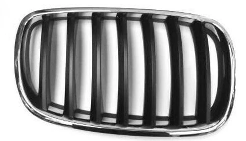 Lot 2 Calandres Avant Noires Brillantes – Compatibles BMW X5 E70 (2007-2013) & X6 E71 (2008-2014)