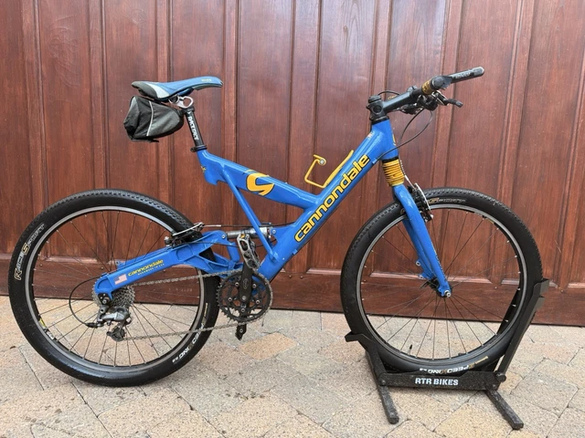 1998 Cannondale SuperV 1000FR マウンテンバイク CANNONDALE SUPER V 1000 FR - Full Suspension Mountain Bike - Retro