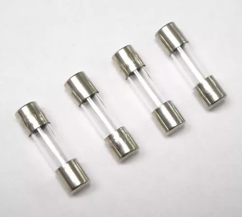 FUSIBILE RITARDATO IN VETRO TIPO T 4A 250V 5x20mm (confezione di 4 fusibili)