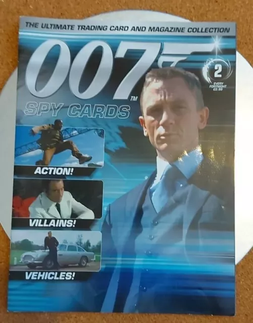 007 Spy Cards #2 Ultimate Trading Card Magazine Collection