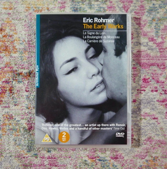 ARTIFICIAL EYE DVD Eric Rohmer Early Works 2 Disc ART328 France French ...