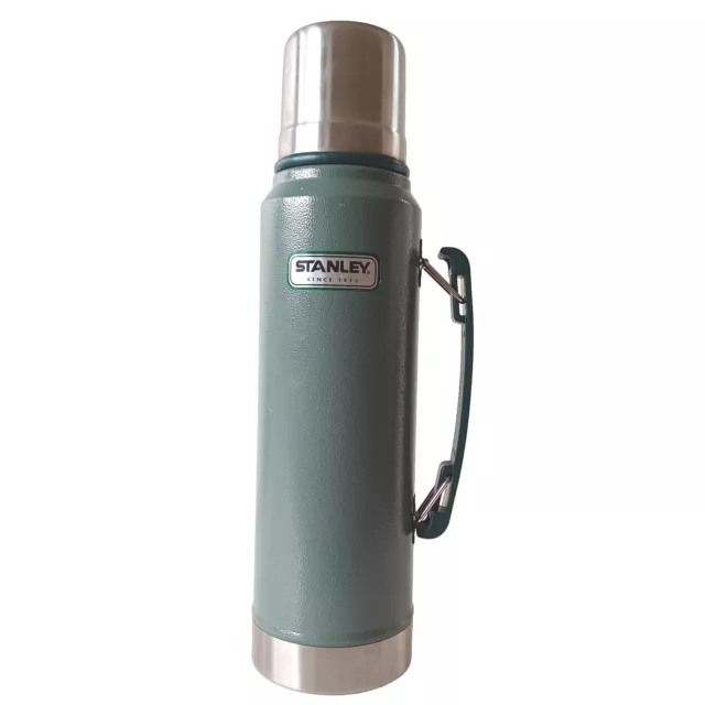 Stanley 1L Stainless Steel Thermos Flask Insulated Vacuum Bottle Hot Cold Drinks