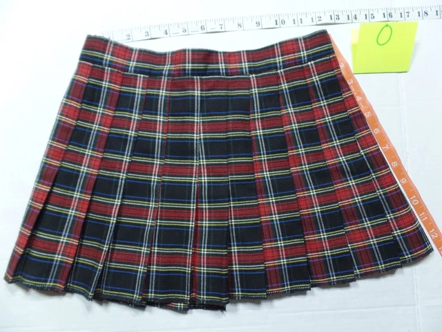 Exotic Dancer Pleated Pull Away Mini Skirt, No Size See Measurments ~ Lot O
