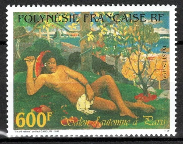 1997 POLYNÉSIE FRANÇAISE  Y & T   N° 553 NEUF  * *  SANS CHARNIÈRE côte 18,30€