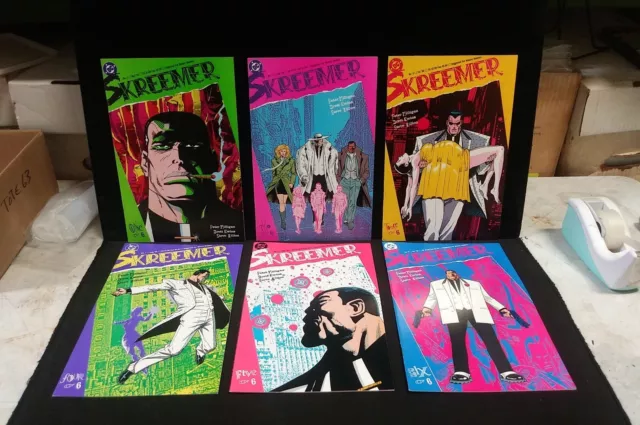 SKREEMER #1-6 (X6) SET (Milligan/Dillon/Ewins) DC 1989