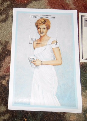 Princess Diana Postage Stamp - 1997 Commemorate Stamp