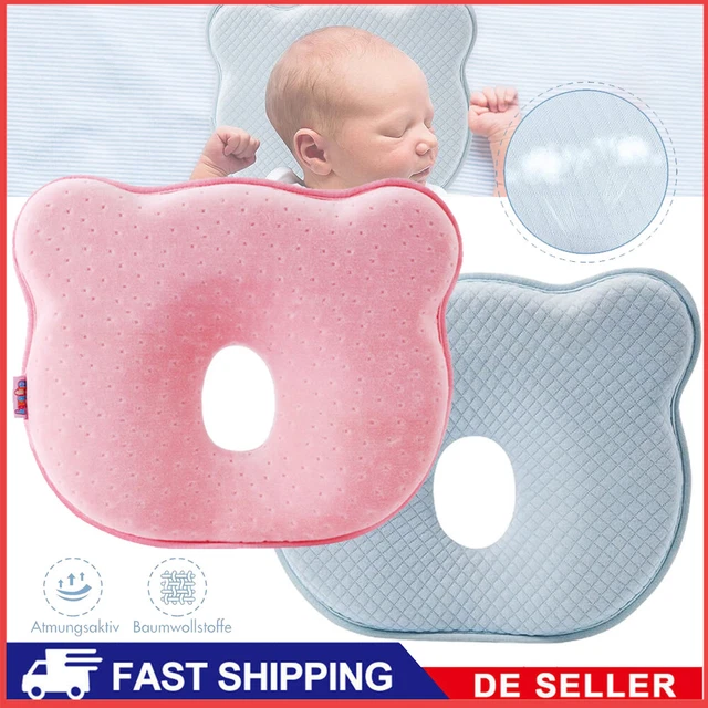 Orthopädisches Babykissen gegen Kopfverformung Plattkopf Baby Plagiozephalie NEU