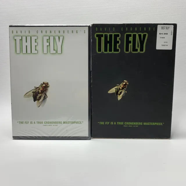 The Fly 2 DVD Set with Slip Cover 1986 Jeff Goldblum Horror New Sealed