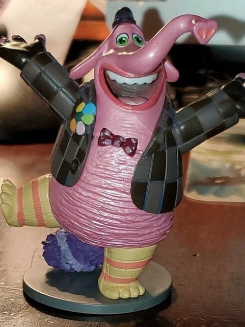 DISNEY PIXAR INSIDE Out Bing Bong Pink Elephant Figure Cake Topper Toy