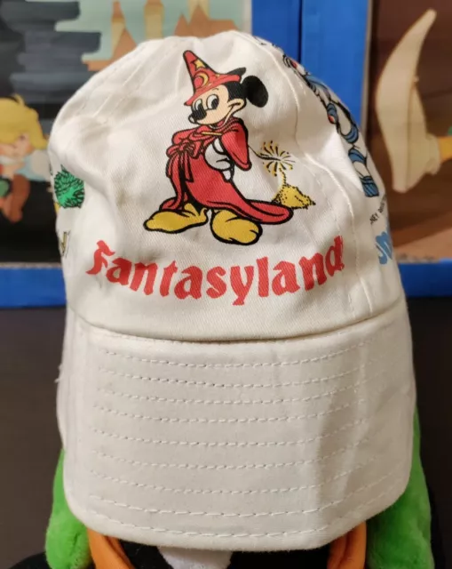 Vtg Walt Disney Productions Mickey & Friends Bucket Hat Adult 80s Small 6 3/8