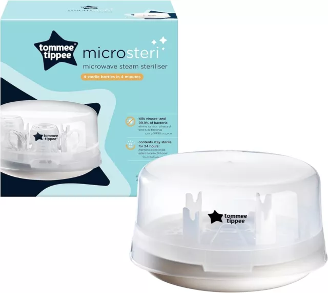 Microwave Steam Steriliser for Baby Bottles and Accessories Kills Viruses 2