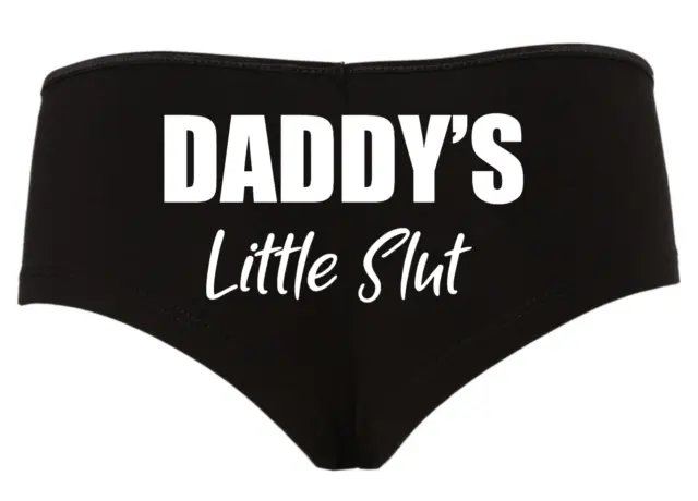 Sexy Panties, Daddy's Little Slut Funny Cute Women's Lingerie