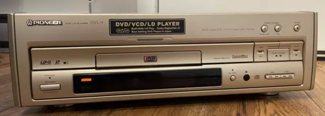 Pioneer DVL-9 DVD LD Compatible Player Laser Disc Audio | PARTS AS IS