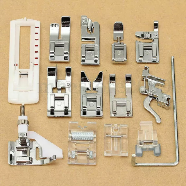 14Pcs New Snap Presser Foot Set For VIKING HUSQVARNA Sewing Machines 335 330 325