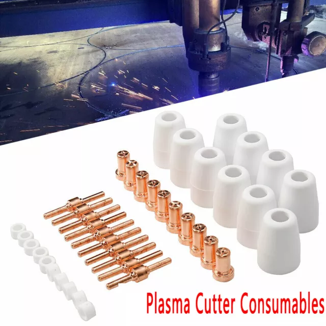 New 40pc Plasma Cutter Consumables A-IPC40/41-30 PT-31 Cut-40 plasma Tips PP1818