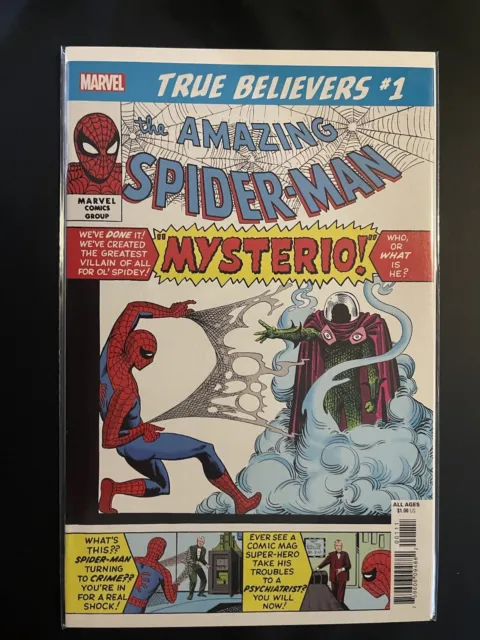 True Believers Amazing Spider-Man 13 - 1st Mysterio!  F/VF 2019 Marvel Comic