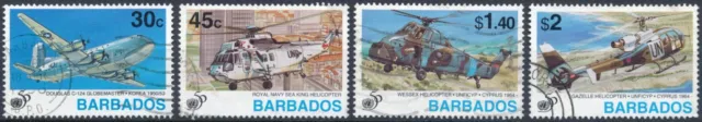 50th Anniv of United Nations - Barbados 1995 - F H - SG 1058/61