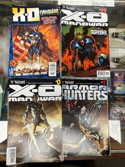 Complete Set X-O Manowar 1-21 1-50 Annual 1 Armor Hunters 1-4 Aftermath F/NM FZ