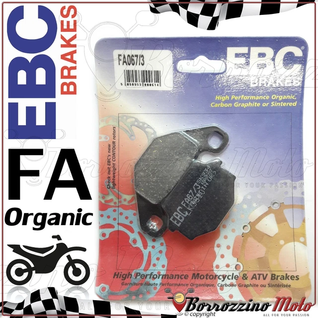 Plaquettes De Frein Avant Nissin Pour Kawasaki KLE 500 (1991-2006) – Neuves