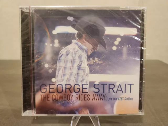 New Sealed George Strait - The Cowboy Rides Away: Live From AT&T Stadium CD