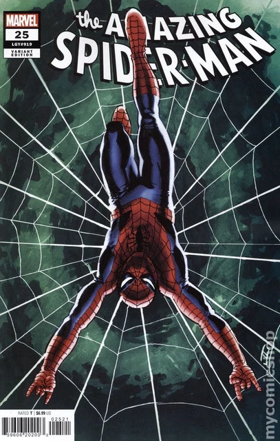 Amazing Spider-Man #25B Cassaday Variant VF 2023 Stock Image