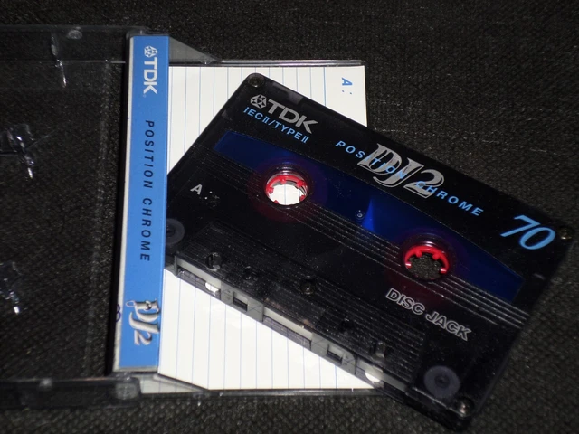 Audiocassetta TDK DJ2 - 50 Minuti, Tipo Crome Per Alta Fedeltà - Foto 12