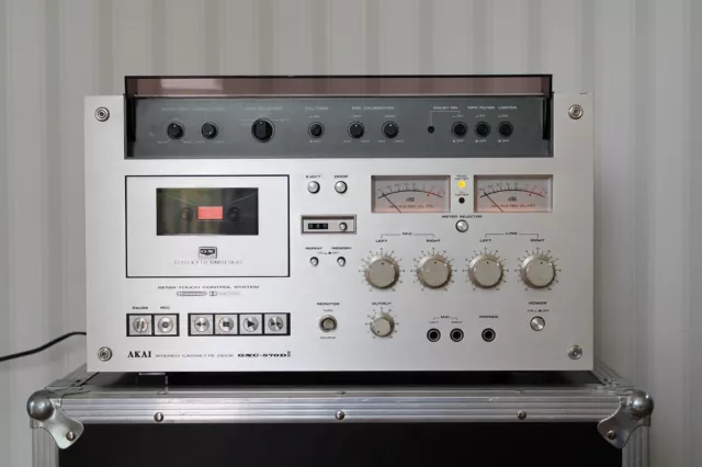 - AKAI GXC-570D II - 3-head Tapedeck - cassette deck - überholungsbedürftig - 2