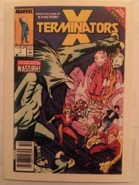 1991 Marvel 1st Covers Series 2 Trading Card - #55 Terminators