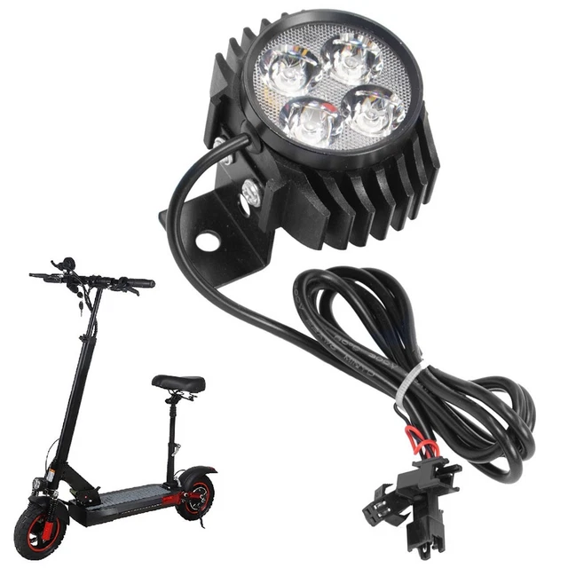 Lampe Avant LED Pour Trottinette électrique HX X7 X8 X9 – Éclairage Puissant – Neuf