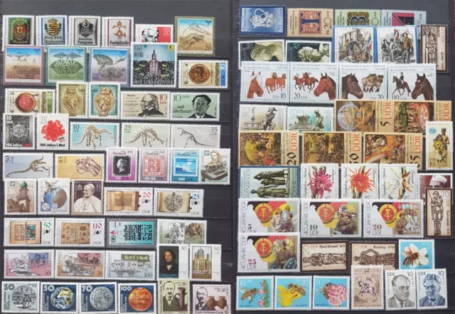 ++++ Über 1450 verschiedene Briefmarken der DDR in postfrisch ++++