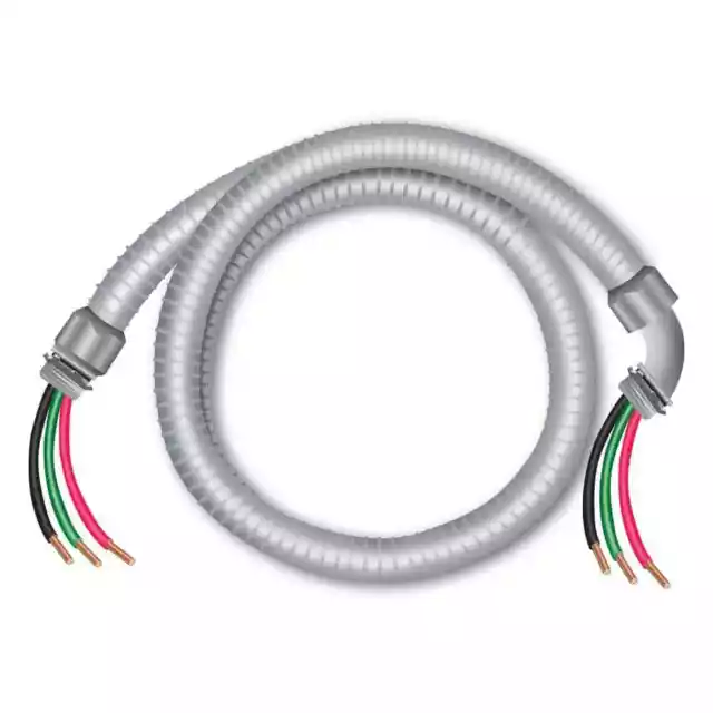 Southwire PVC Conduit Whip Liquidtight Flexible Non Metallic 3/4 In. X 6 Ft.