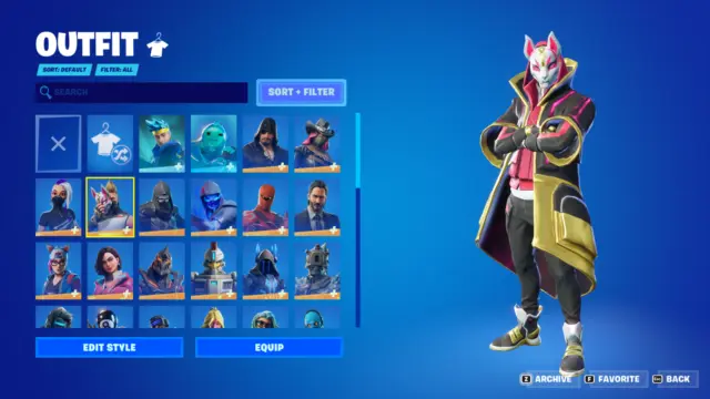 NEW FORTNlTE ACC 59 SKINS RARE ITEMS PC/XBOX/SWITCH COMPATIBLE