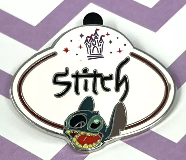 Walt Disney World Cast Member Exclusive 2010 Stitch Hong Kong Name Tag