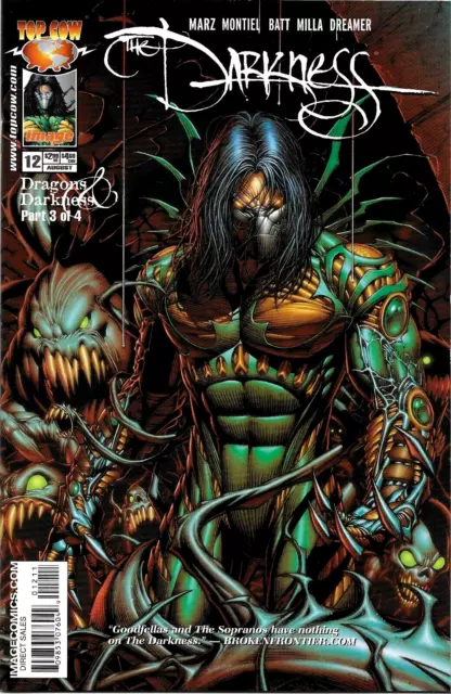 The Darkness #12 (Vol 2)  Dale Keown Cover  Top Cow  Image  Aug 2004  N/M