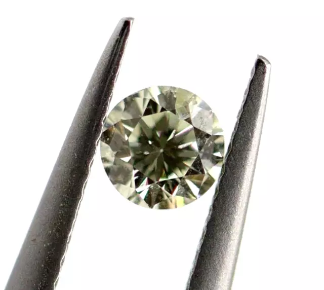 0.13 CT 100% Naturel Diamant Desseré Brillant Rond Coupe Couleur K/SI1 Clarté
